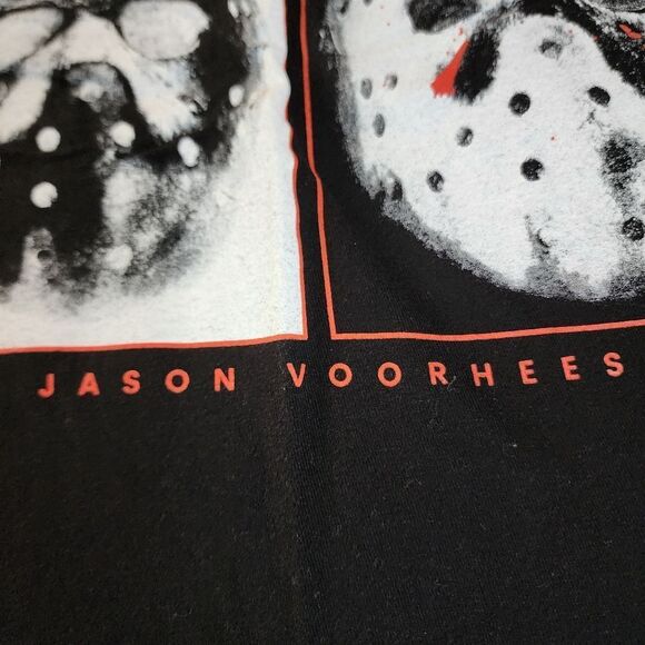 Friday the 13th Black Graphic Tee Jason Voorhees Size 3XL - Picture 3 of 8